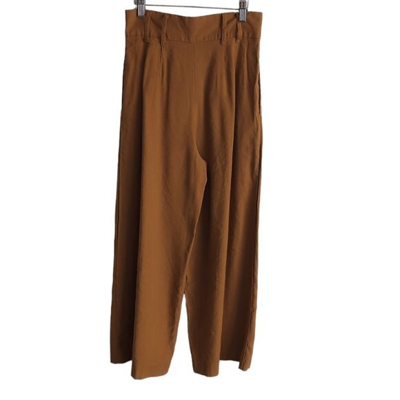 Zara Pleated Culotte Pants *No  Tie - Picture 3 of 5